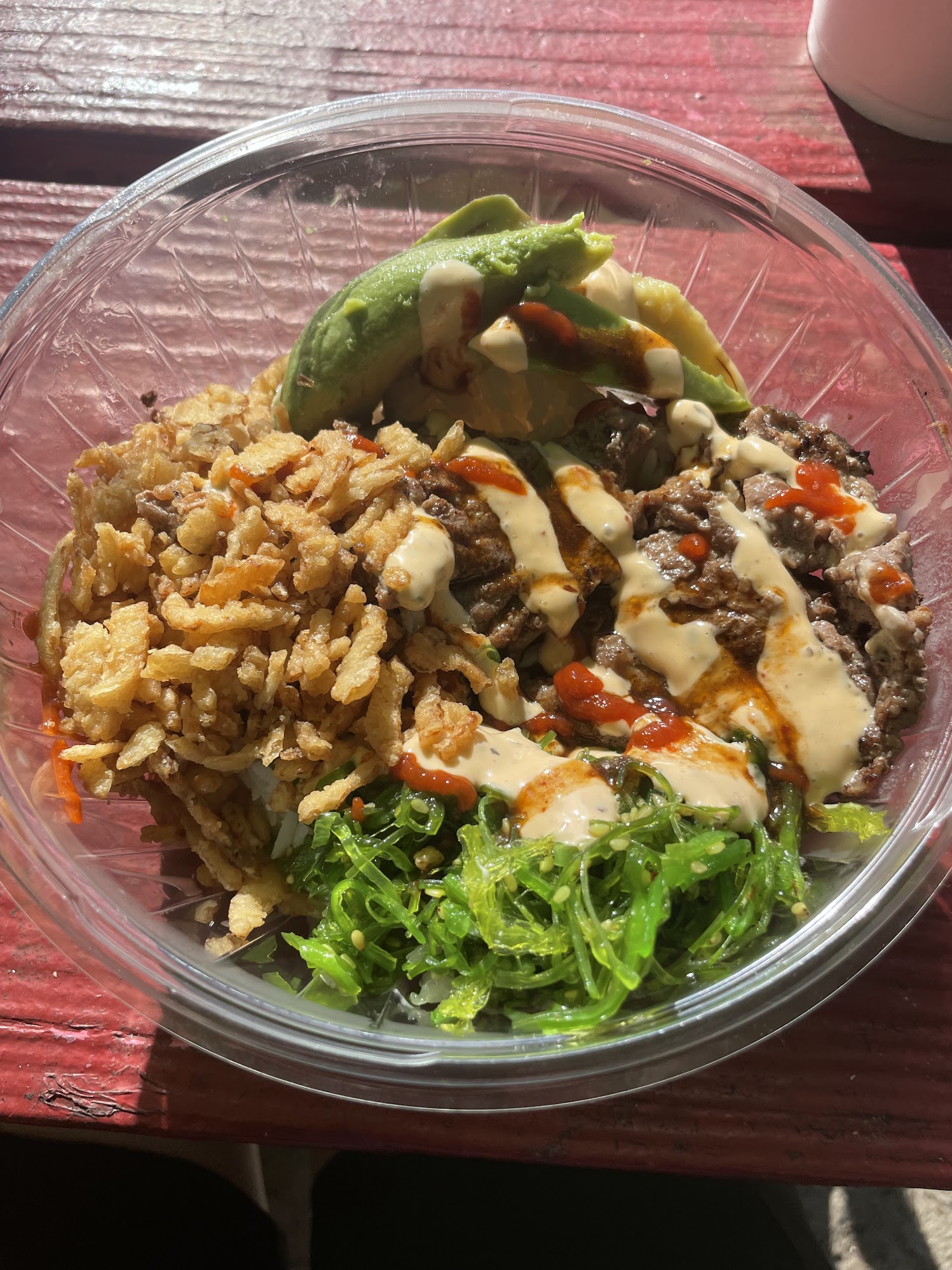 Bowls on the Beach: The Paradise Treats’ Avocado Steak Bowl